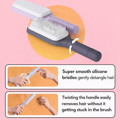 Brushy™ - The Brush with Retractable Bristles